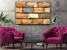 Obraz so vzorom tehly 1830